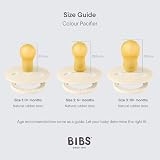 BIBS Liberty Dummies 2 Colour Natural Rubber Latex Soothers Size 2 6+ Months view 3