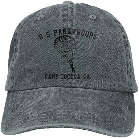 Band Off Brothers CURRAHEE US Paratrooper Unisex Flat Bill Hip Hop Cap Baseball Hat Head-Wear Cotton Trucker Hats Asphalt