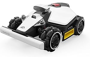 LUBA Mini AWD 1500H Robot Lawn Mower with 4G, Reception 0.37 Acre, Max. 0.44 Acre, All-Wheel-Drive for 80% Slope, UltraSense 