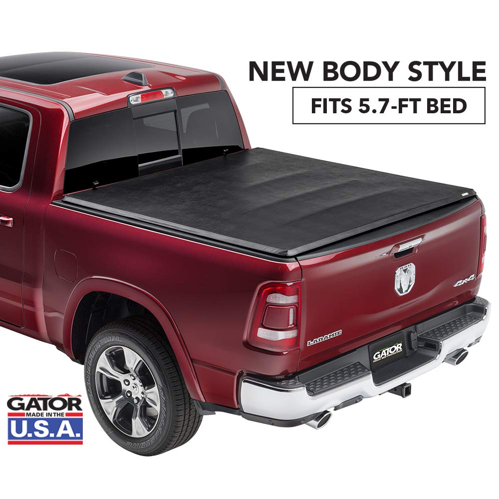 Gator Etx Soft Tri Fold Truck Bed Tonneau Cover 59421 2019 Ram 5 7 Bed W Out Rambox Body Style Amazon In Car Motorbike
