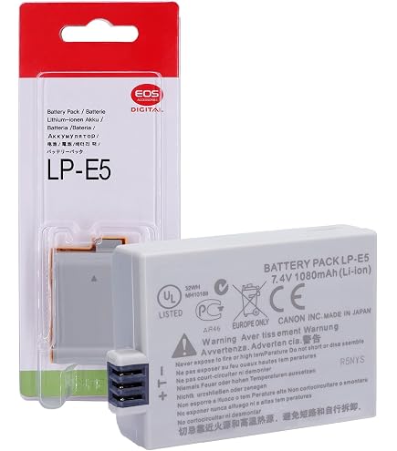 Kastar USB Wall Charger & 2100mAh Battery For Canon LP-E5 / EOS 450D (Rebel XSi) 8 thumbnail image