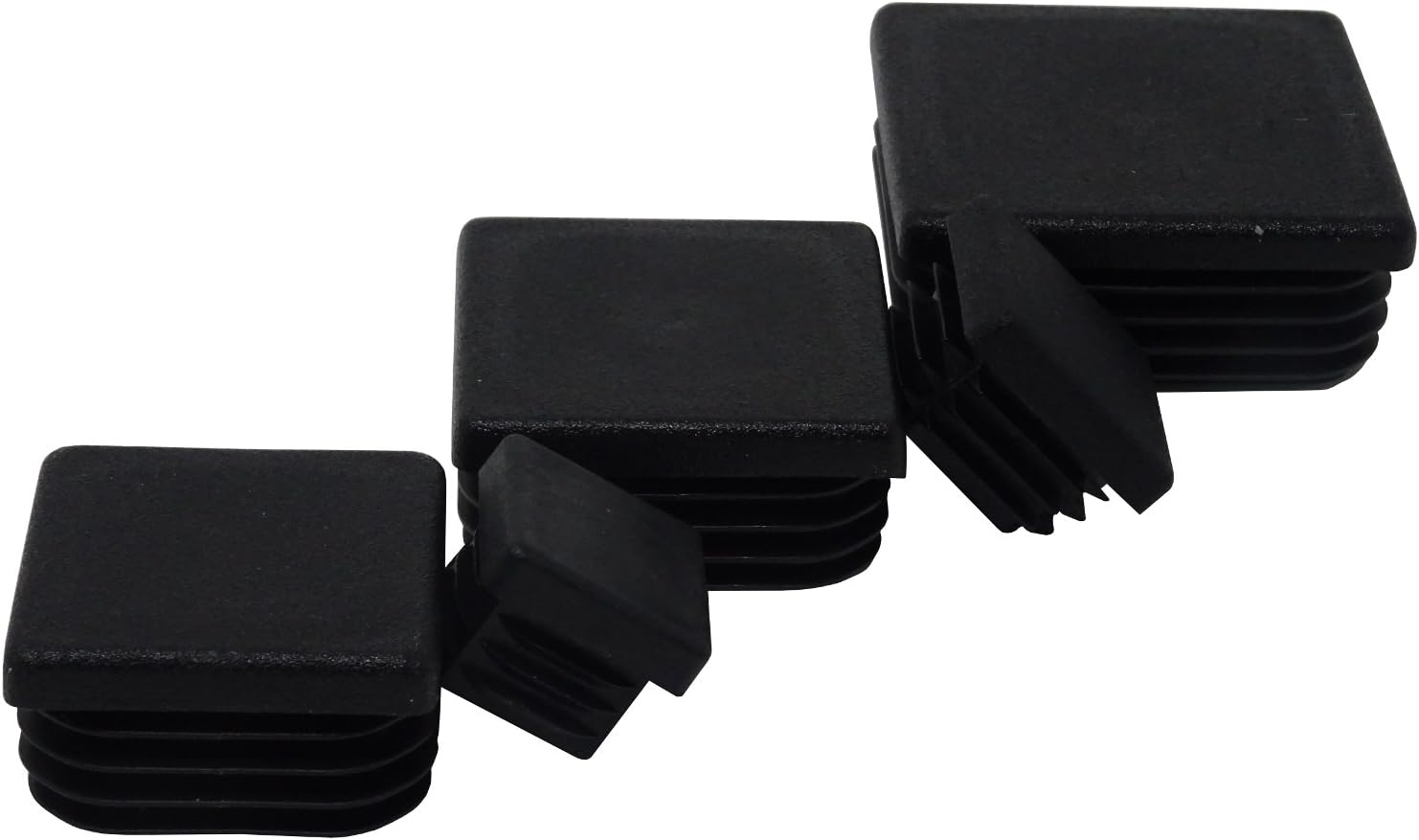 4 Lamellar Plugs Grey For Square Pipes, 75 X 75 Mm, Pipe - View #9