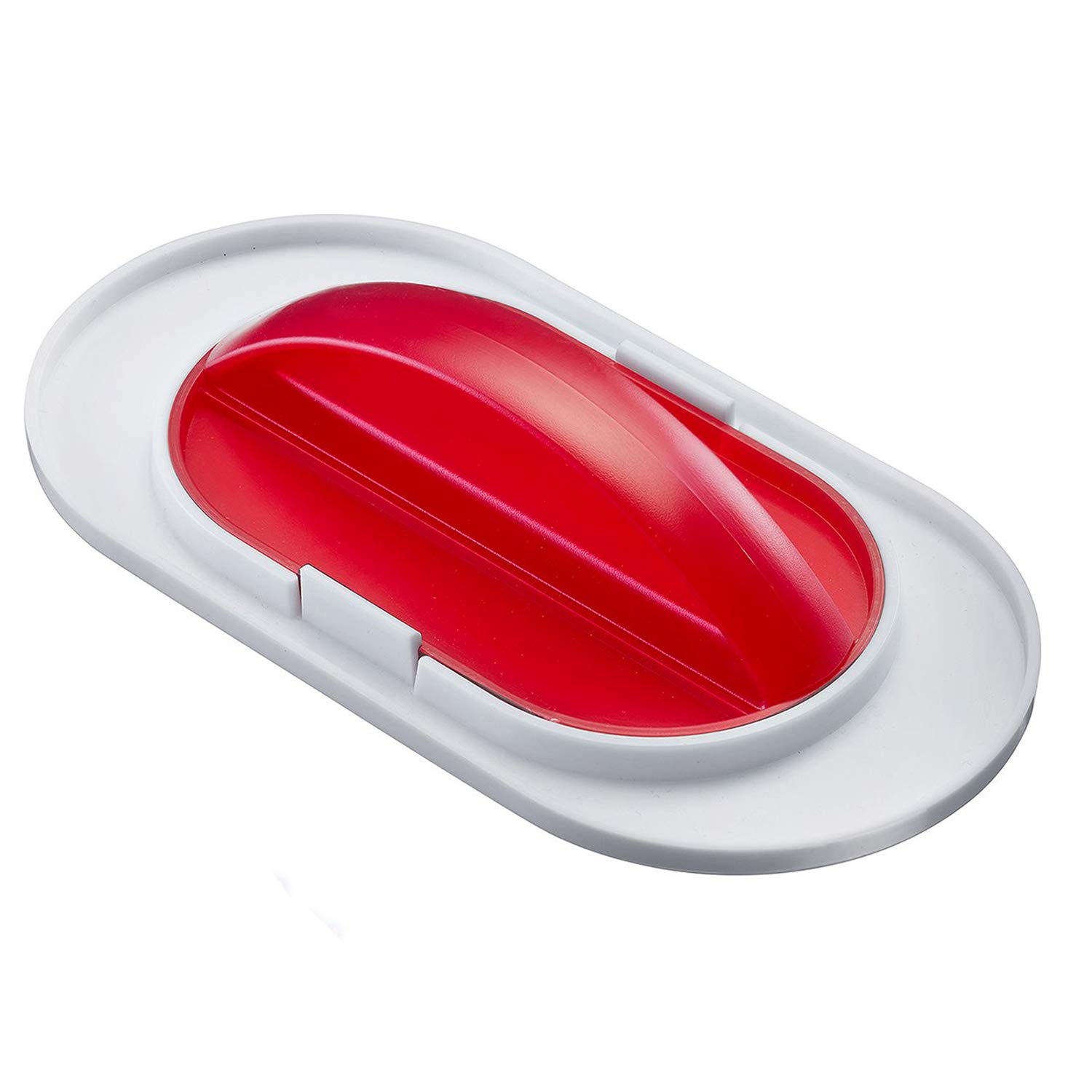 Westmark Fondant And Icing Smoother, 2-In-1, Large And Small Spatula, Plastic, White/Red, 30482280