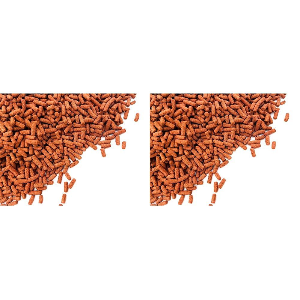 HERONS - Cichlid Colour Sticks - 10mm Sticks - For all Cichlids, American, Malawi and Tanganyika - Natural Colour Enhancers - With Gammarus, Seaweed and Astaxanthin - 200 Grams (Pack of 2)