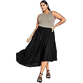 City Chic Women's Plus Size Skirt - Asymmetrical Hem