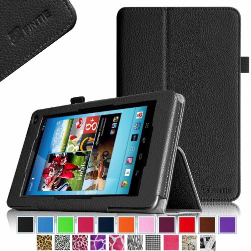 Fintie Hisense Sero 7 Pro Tablet Folio Case - Premium Vegan Leather Stand Cover with Stylus Loop (3 Year Manufacturer Warranty) - Black