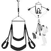 RNPFOR 360 Degree Sex Swing for Adults Couple Sex Toys Comfortable Adult Sex Restraining Set Adult Tools Bondage Restraints B
