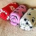 Pecute Soft Warm Pet Puppy Dog Cat Paw Print Fleece Blanket Mat Pad Bed Cover, Random