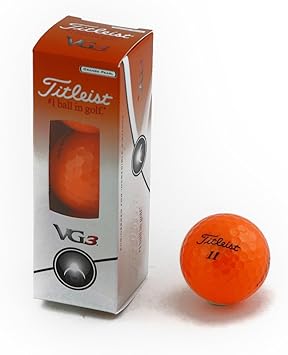 Amazon タイトリスト Vg3 ボール Vg3ボール 16年モデル 1スリーブ 1スリーブ 3個入り Vg3 ゴルフボール