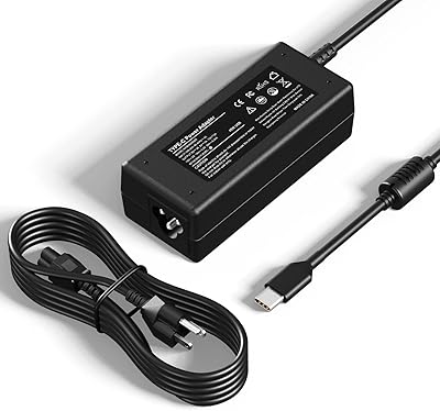 45W USB C Type C Chromebook Charger Laptop Fast Charging Power Adapter, Widely Compatible with HP, Dell, Lenovo, Acer, Asus, Samsung, Google, and More