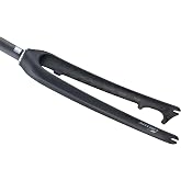 Ritchey WCS Carbon Cross Fork Post Mount Disc QR 700c Cyclocross | Full Carbon Construction, Post Mount Disc Brake, 1-1/8 Inch Steerer, 700c Cyclocross Design, Quick Release Dropouts