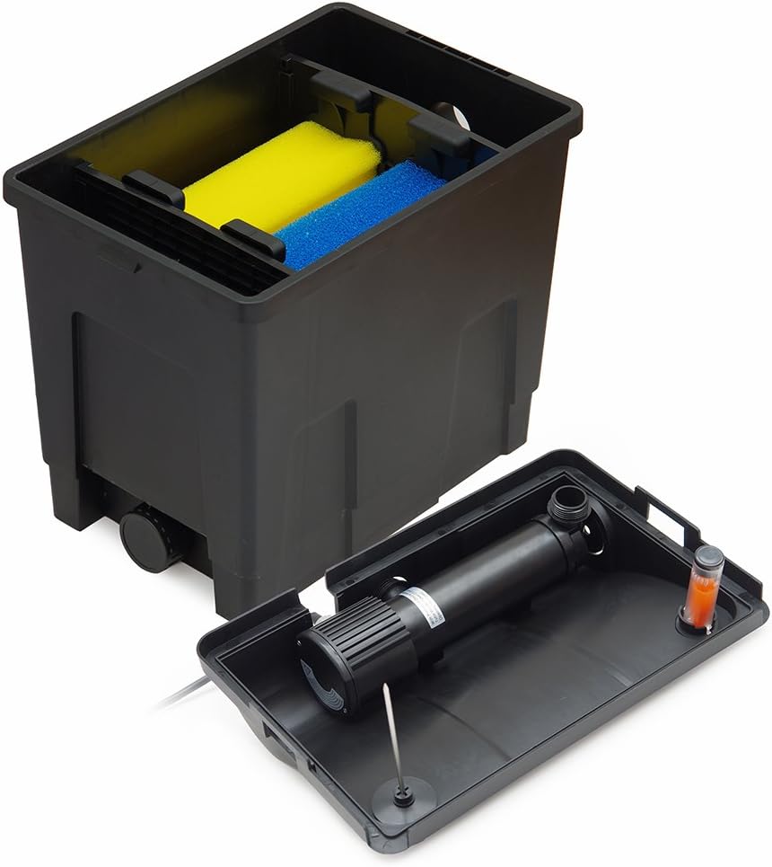 Super Saturday All Pond Solutions Koi Goldfish Pond Filter Box Full Kit