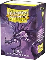 Dragon Shield Matte Dual Soul Dragon Shield: Metallic Purple Arcane Tinmen