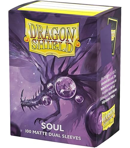 シュリンク付き　Dragon Shield マット・パープル 10個 Purple - Matte Sleeves - Standard Size - Dragon Shield