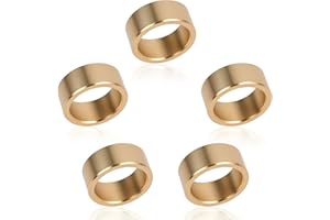 ETZ 630 295 Blade Arbor Adapter Reducer Ring (5PCS) Replace for Stihl TS400 TS420 TS700 TS80 Cut Off Saw Blade Arbor Adapter Reducer Ring Replacement Gold
