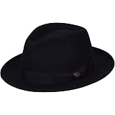 Bailey Mens Maglor Fedora Trilby Hat