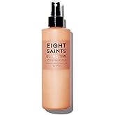 Eight Saints Island Time Body Spray Lotion, Natural and Organic Body Lotion for Dry Skin, Protects, Nourishes, and Hydrates, Coconut Scent, 8 Ounces