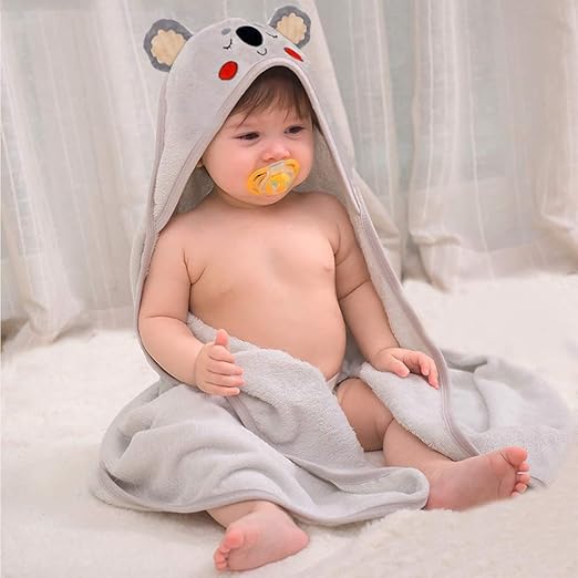 koala baby hooded towel