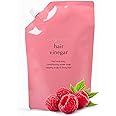 A'PIEU Raspberry Hair Vinegar Rinse Refill 13.6 fl oz - Scalp Treatment for Balanced pH, Shiny Hair | Korean Hair Care I Clarifies & Encourages Growth | Dandruff & Oil Control