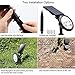 BOHON Solar Lights Outdoor - Ultra Bright, Waterproof, 9 LEDs Multi Color Spot Light with Auto On/Off, Solar Garden Light for Landscape Lighting Yard Patio Pathway (Changing & Fixed Color)