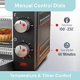 Quest 35409 Compact 9L Mini Oven, 650W, Adjustable Temp 100-230°C view 9