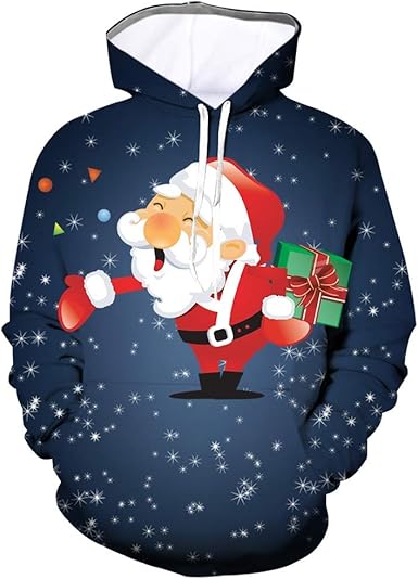 christmas hoodies plus size