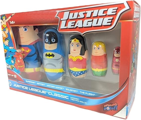 justice league nesting dolls