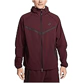 Nike Tech Men's Woven Jacket (HM7151-652, Burgundy Crush/Burgundy Crush/Black) Size 2XL