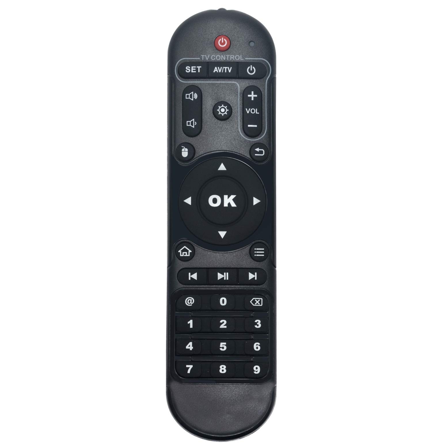 VINABTY Remote Control Replace for Android X33-005 TV Box MAXDIGI X1 PRO X88 Pro X96 Air