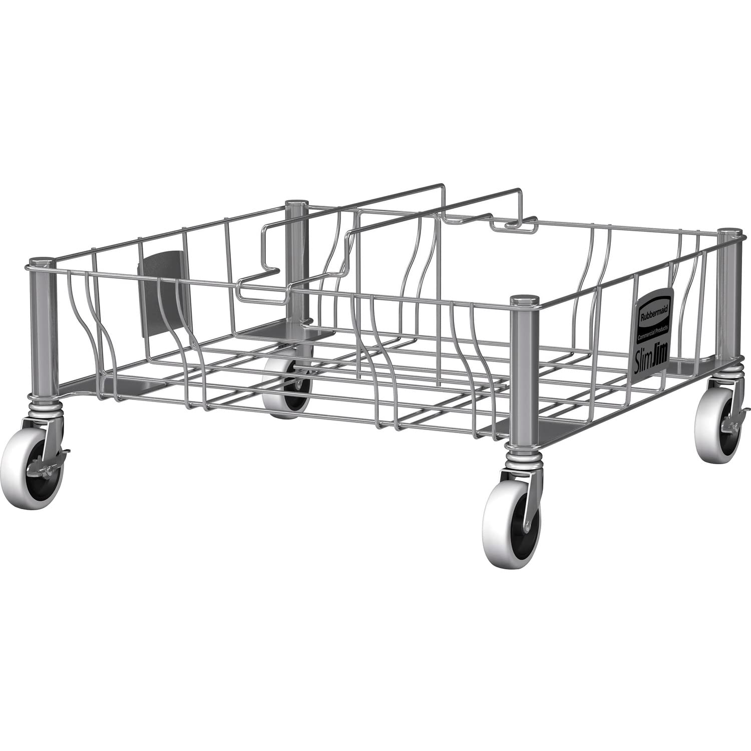 Rubbermaid Commercial Products 1956191, Stainless Steel Double Dolly