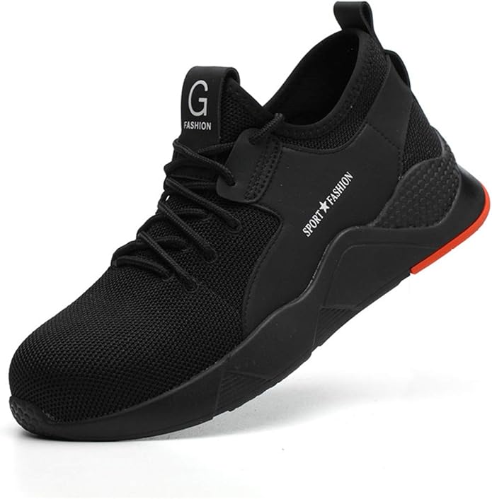 Axcer Mens Womens Safety Boots NonSlip Breathable Safety Work Utility