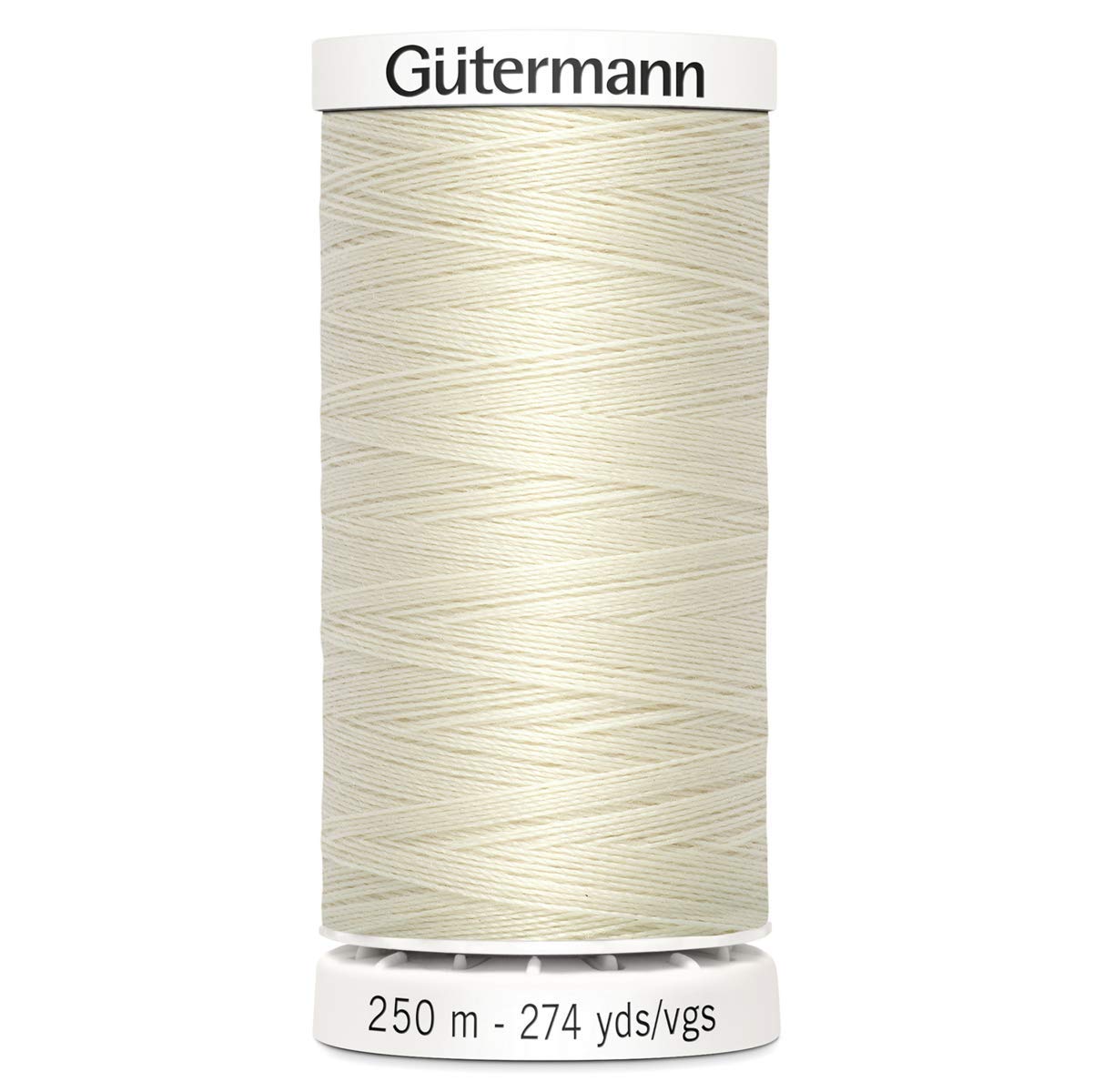 Gutermann Sew All Polyester Thread, 250Mtr, porcelain (0802)