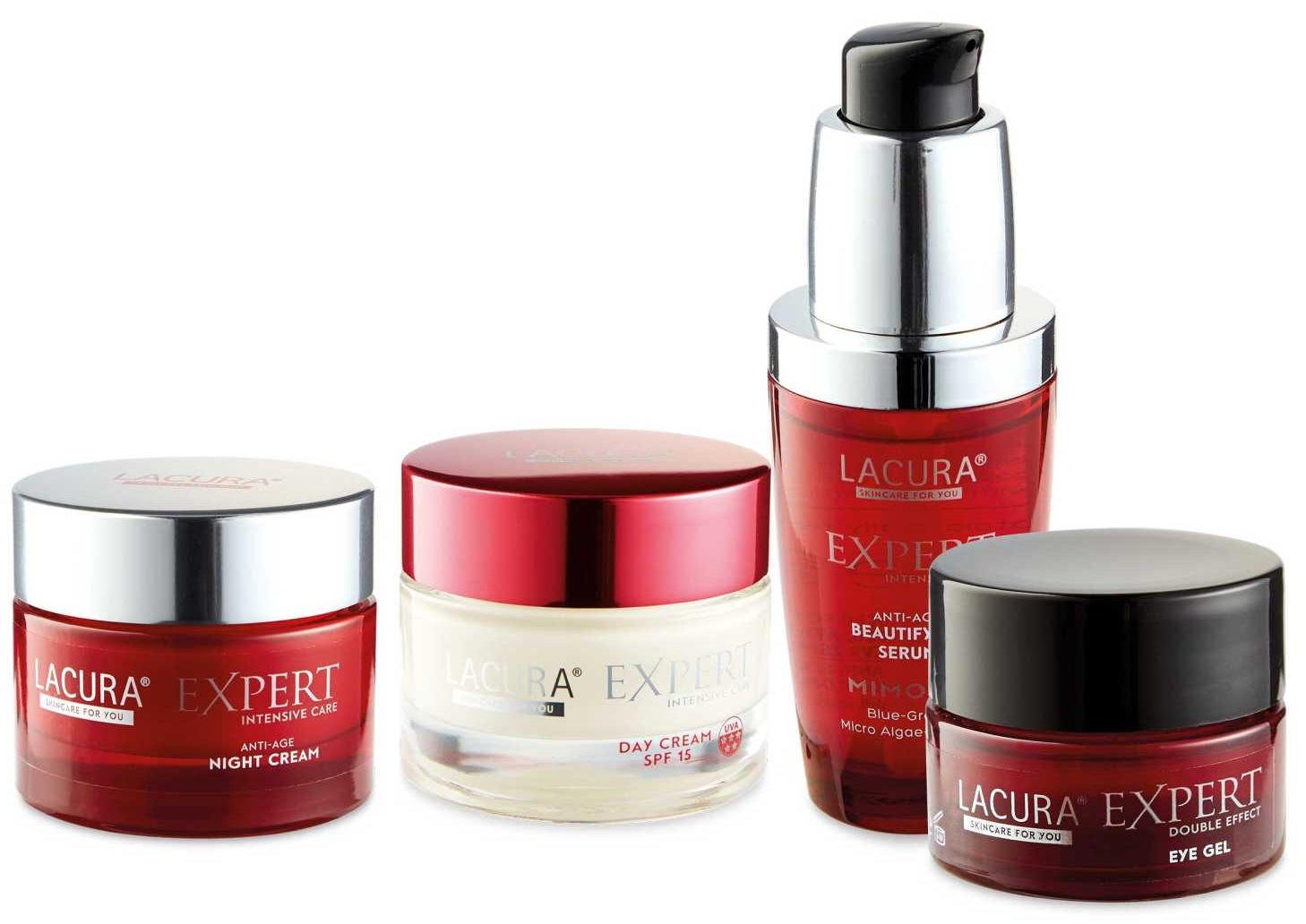 Aldi Lacura Expert Double Effect Anti Age Day and Night Eye Gel with