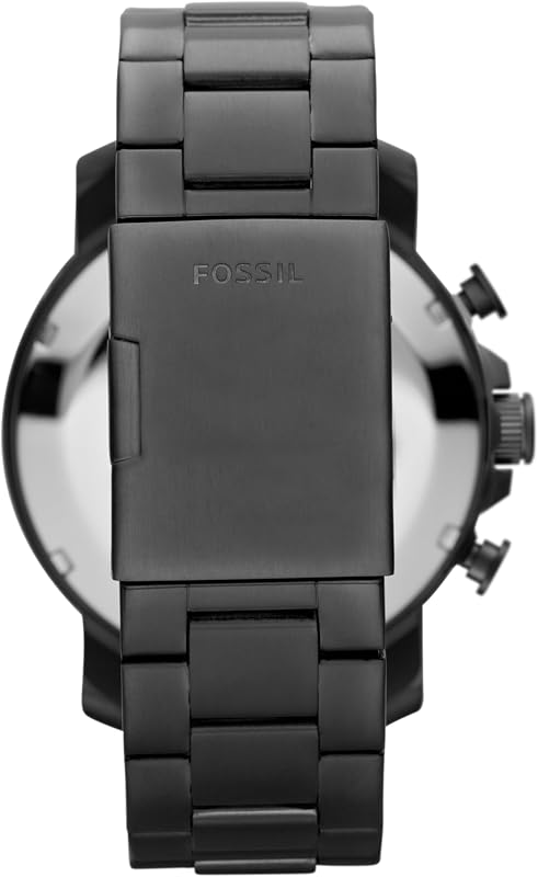 Herren-Armbanduhr XL Chronograph Quarz Edelstahl beschichtet JR1437