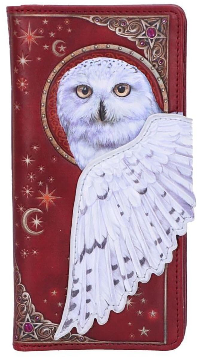 Nemesis Now Magical Flight Embossed Purse 18.5cm, Red