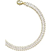 Pearich 14k Gold Filled Tennis Bracelets for Women, Classic Bracelet for Women, Gold Bracelets For Women,for Mother's day Valentines Christmas 6.25/6.75 Inch