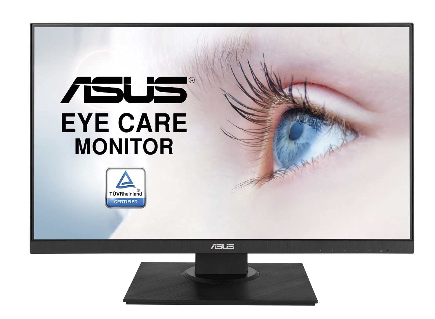 ASUS VA24DQLB - LED monitor - 23.8" - 1920 x 1080 Full HD (1080p) - IPS - 250 cd/m² - 1000:1 - HDMI, VGA, DisplayPort - black