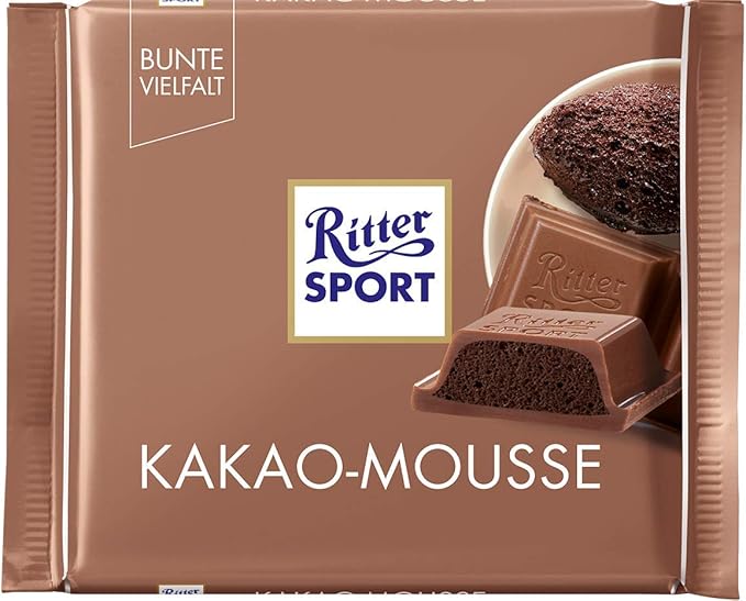 Ritter Sport Cocoa Mousse 11 X 100 G Amazon Co Uk Grocery