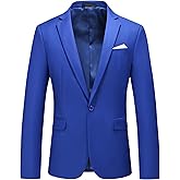 MOGU Mens Floral Blazer Paisley Suit Jacket Shawl Lapel Tuxedo Sport Coat for Dinner Prom Party