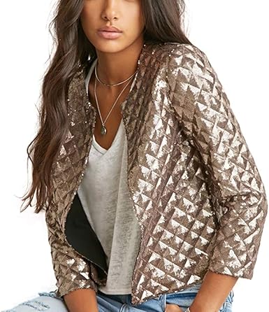 short sequin jacket