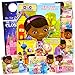Doc McStuffins Coloring Book Set Bundle with Doc McStuffins Stickers and All About Me Poster