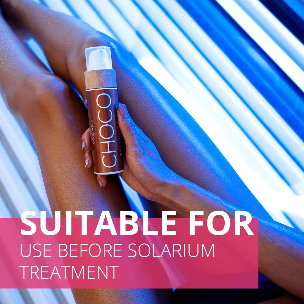 COCOSOLIS CHOCO accelerator, organic oil with vitamin E & chocolate scent for a quick intensive tan - Image 4