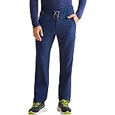 Healing Hands Men's Scrub Pant Nash Pant with 6 Pockets, Moisture Wicking, 360° Stretch & Recycled Poly HH101