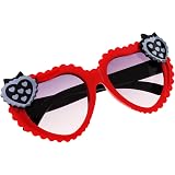 Occhiali Da Sole A Forma Di Cuore Gemini_mall - Vintage E Divertenti Per Feste, Spiaggia E Travestimenti - Protezione UV
