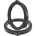 RED WOLF 6.5 Inch Front Rear Door Speaker Adapter Compatible with Ford 2013-2020 Mustang Fusion Fiesta Focus Install 6-1/2" Aftermarket Audio Speaker Spacer Ring Bracket 2 PCS PJFD03-1906