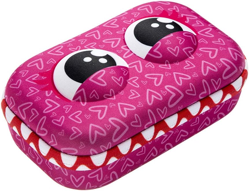 ZIPIT Wildlings Pencil Box for Girls Large Capacity Fun Pencil Case for School Stationery Organizer Box, Pink - Image 3