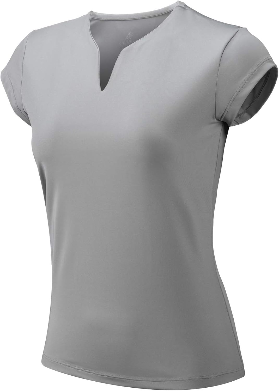 ANIVIVO Tennis Shirts for Women Short Sleeves, Solid Golf T Shirts V-Neck Running Shirts : Clothing