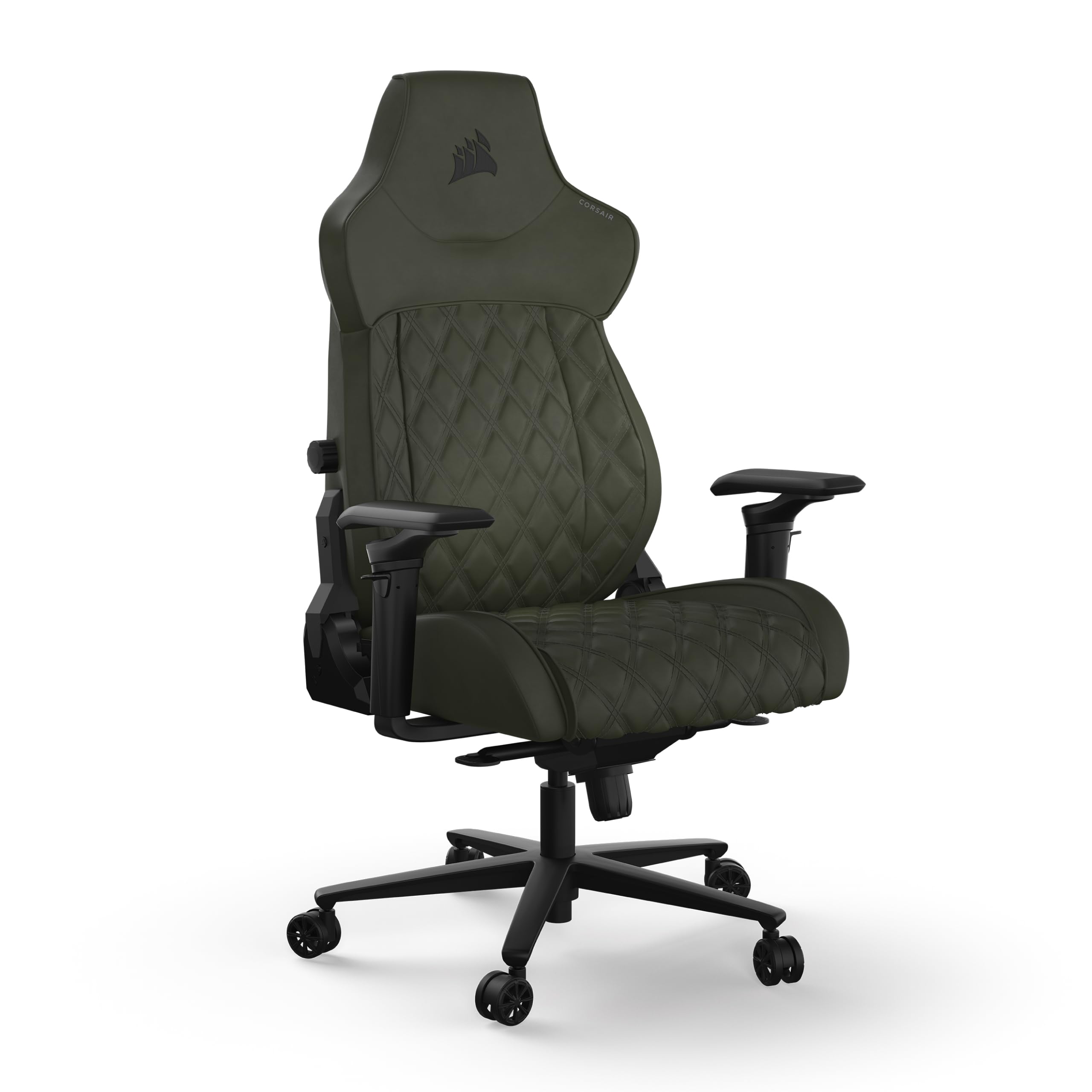 Photo 1 of ***OPENED FOR INSPECTION***Corsair TC500 Luxe Gaming Chair – Premium Breathable Fabric – Wide Seat – Five-Way Adjustable Armrests – Adjustable Built-in Lumbar Support – 90-160 Degree Recline – Sherwood