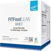 XYMOGEN FIT Lean Food Whey, Creamy Chocolate, 10 Servings | 21 g Protein, Supports Muscle Recovery After Exercise, Gluten-Free and Soy-Free