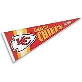 Kansas City Chiefs Throwback Vintage Retro Pennant Flag